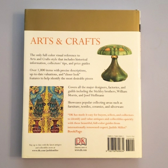 Arts & Crafts Book Reference Guide by Judith Miller EUC - Picture 2 of 12